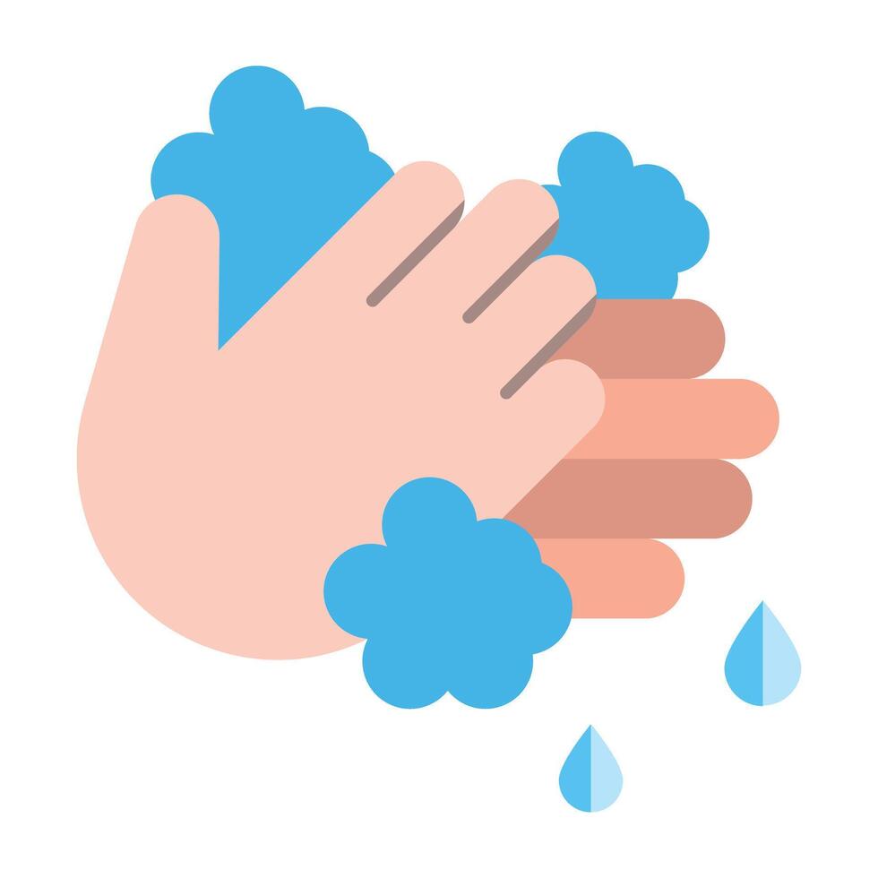 Handwashing Icon Design vector