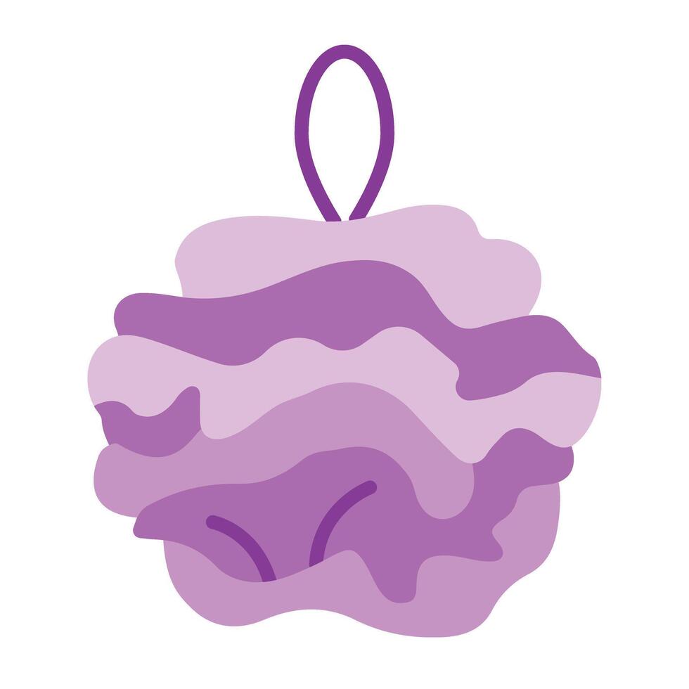 Loofah Icon Design vector