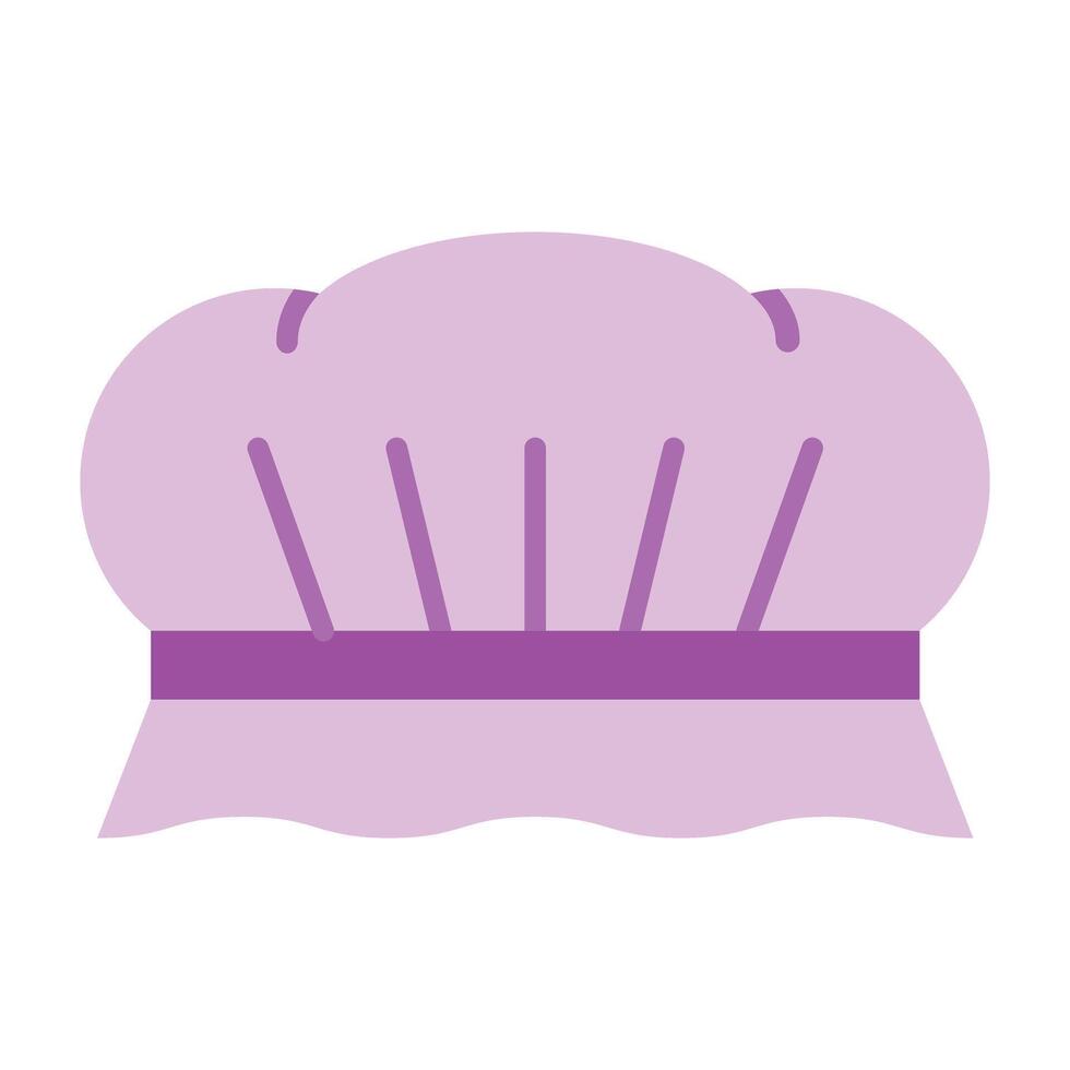 Shower Cap Icon Design vector