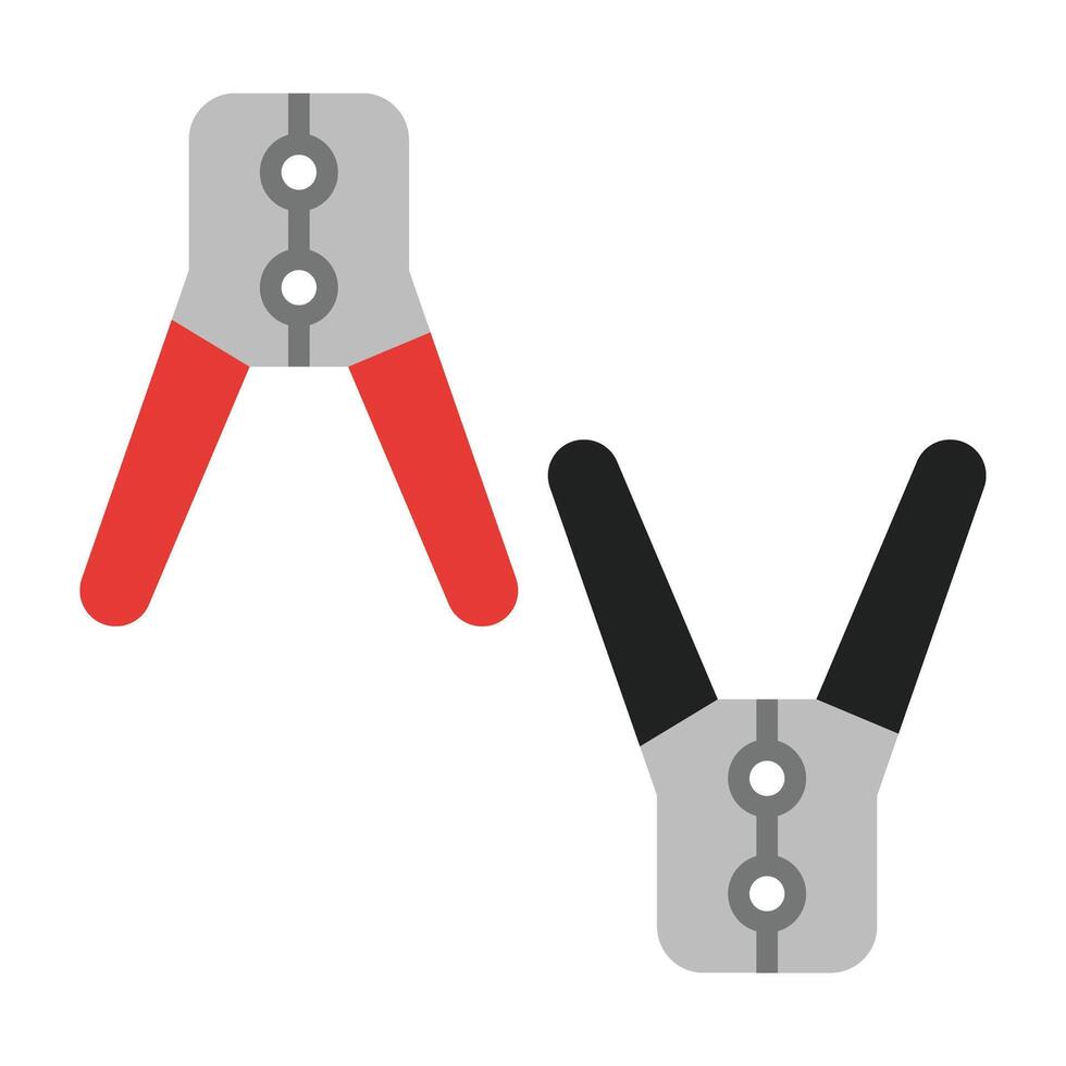 Electric Clamp Icon Design vector