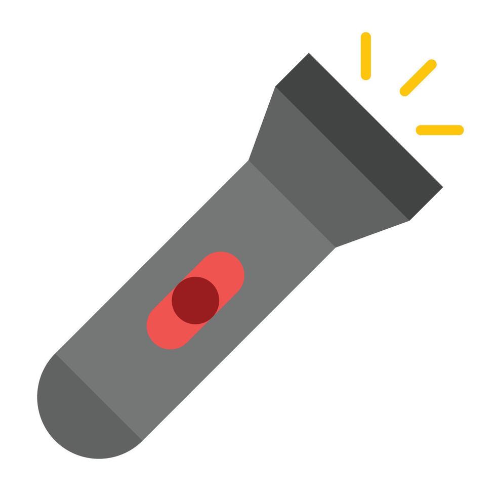 Flashlight Icon Design vector