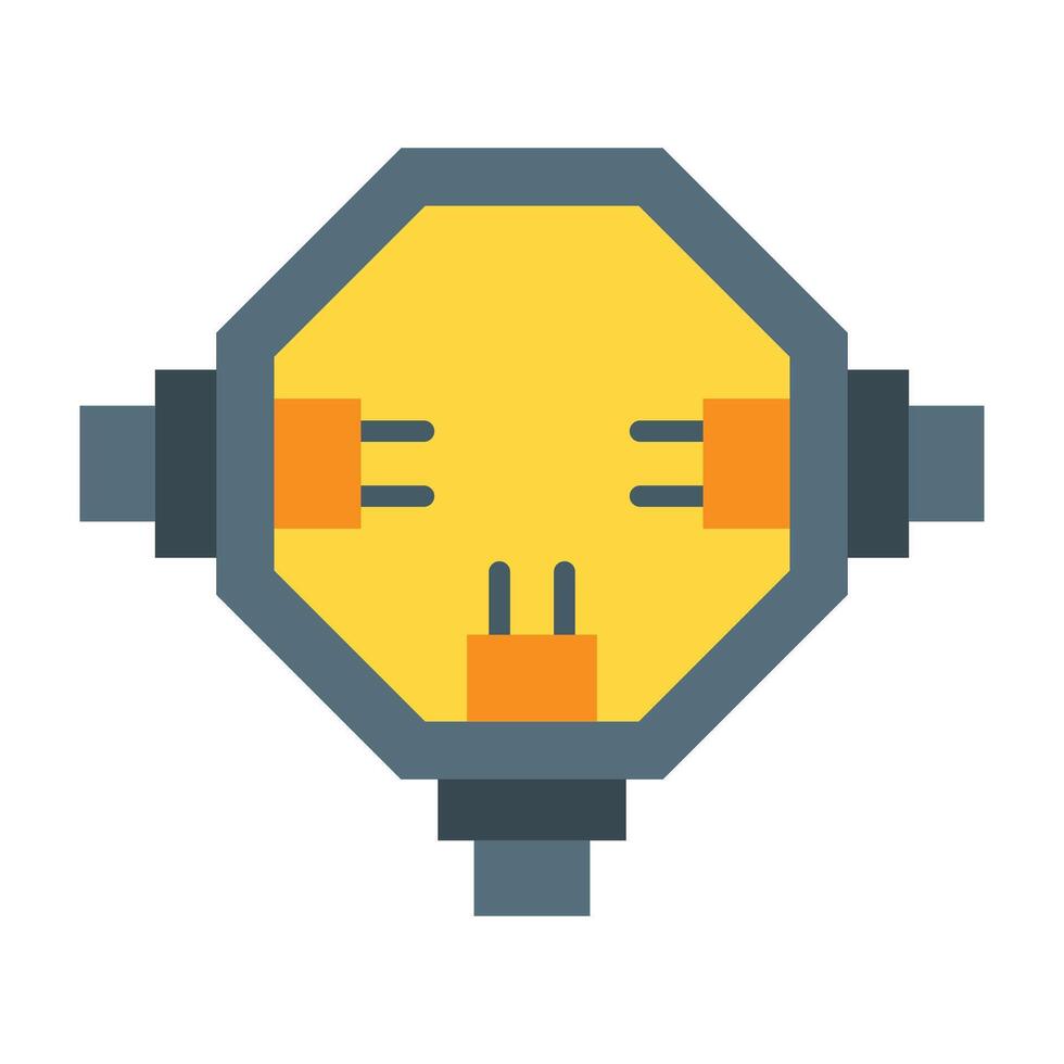 Junction Box Icon Design vector