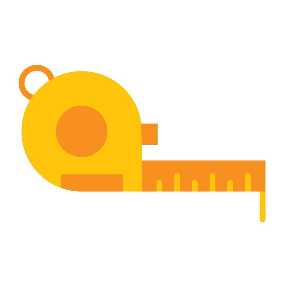 Measuring Tape Icon Design vector
