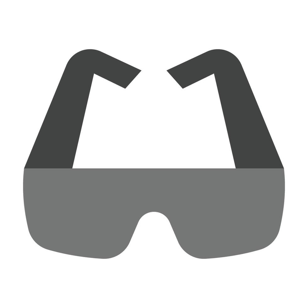 Safety Glasses Icon Design vector