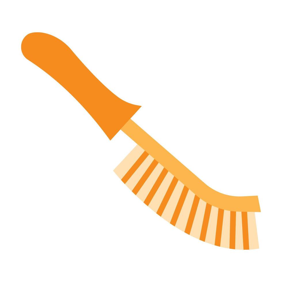 Wire Brush Icon Design vector