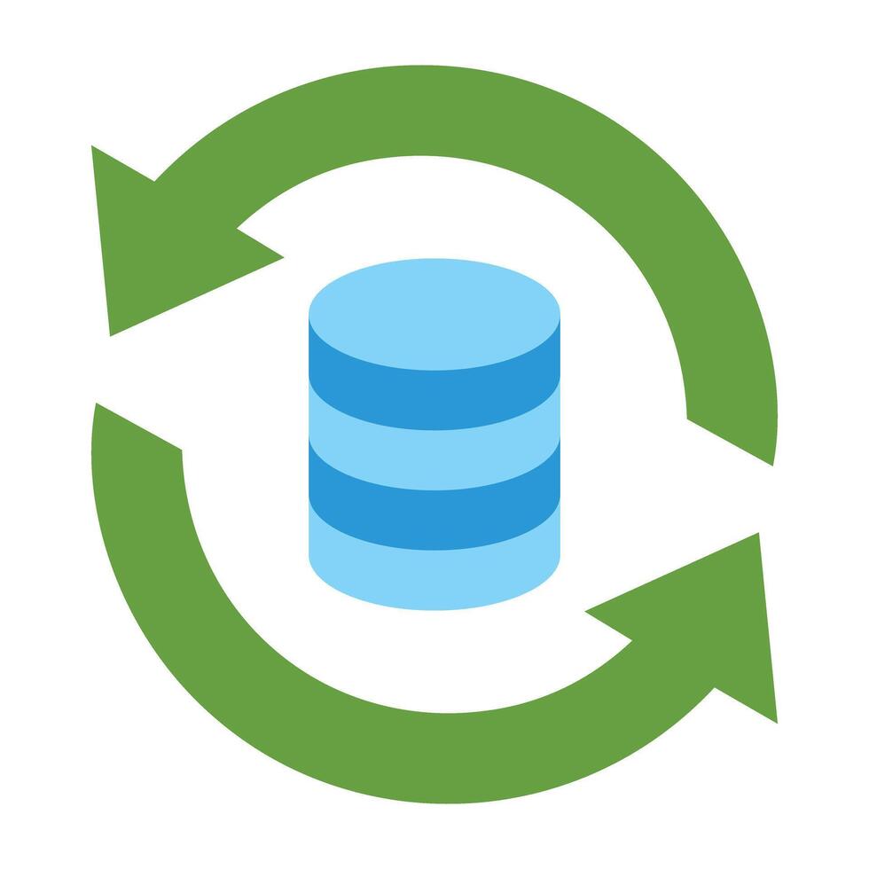 Backup Icon Design vector