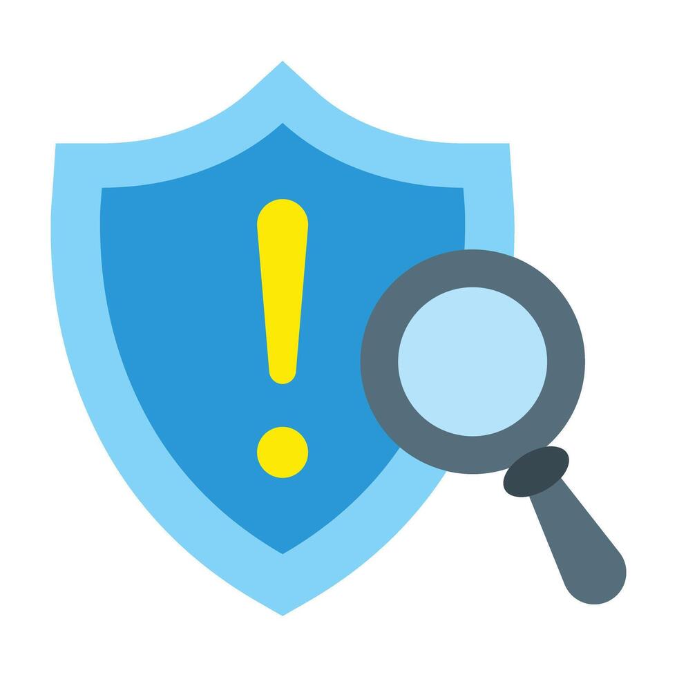 Security Audit Icon Design vector