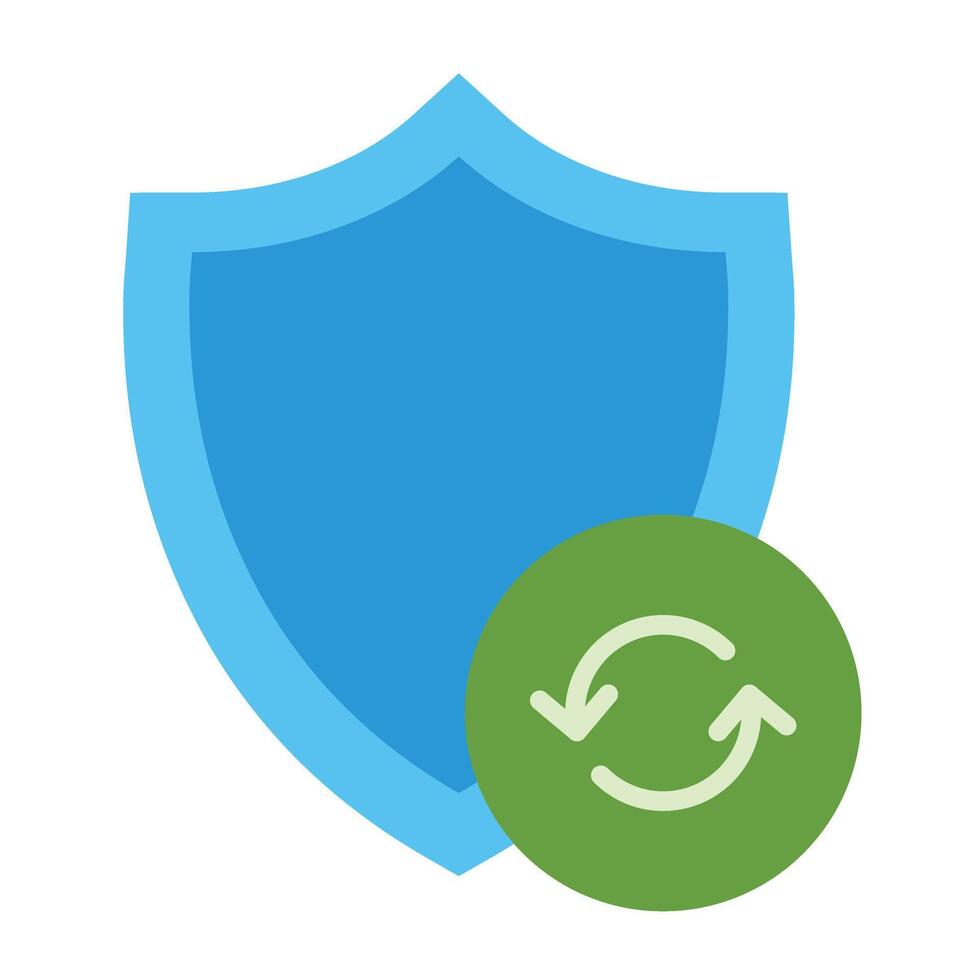 Security Patch Icon Design vector