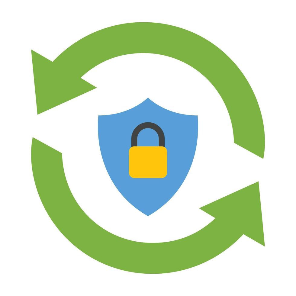 Security Update Icon Design vector