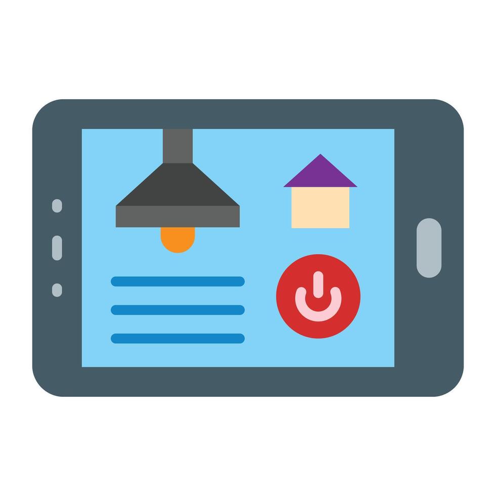 Smart Home Dashboard Icon Design vector