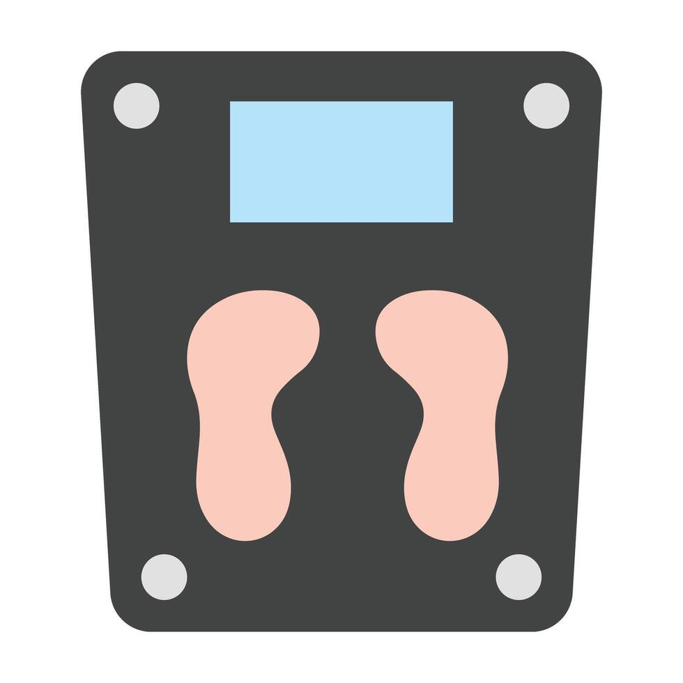 Smart Scale Icon Design vector