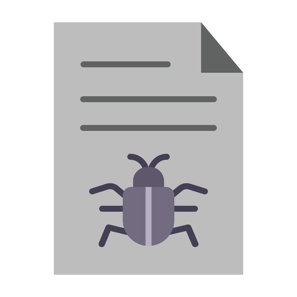 Malicious Icon Design vector