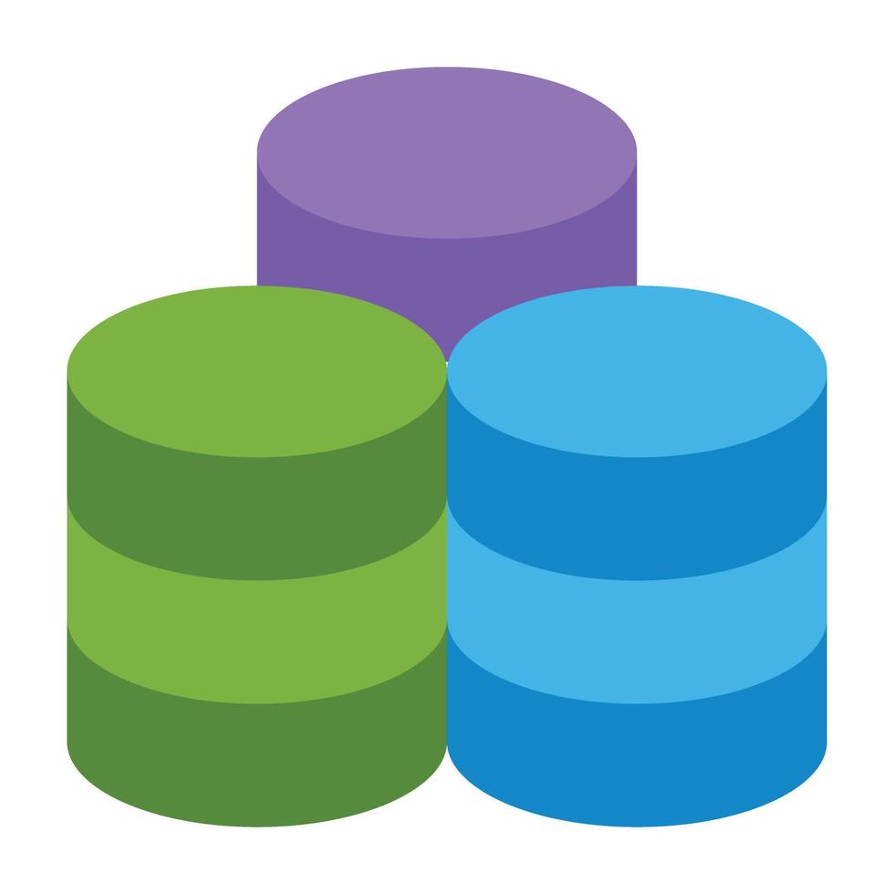 Database Icon Design vector