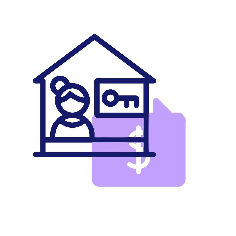 Home loan illustration vector