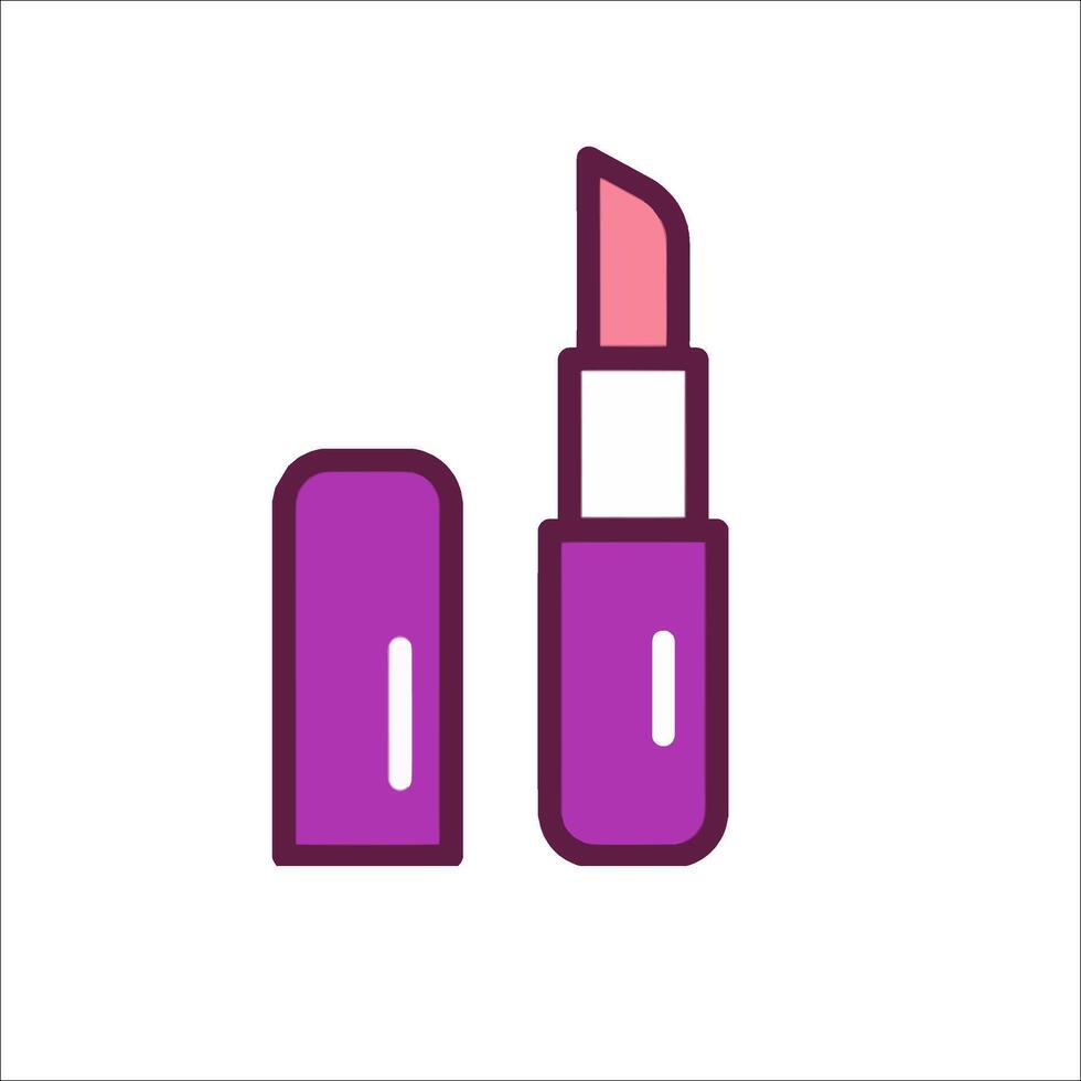 Lipstick icon illustration vector