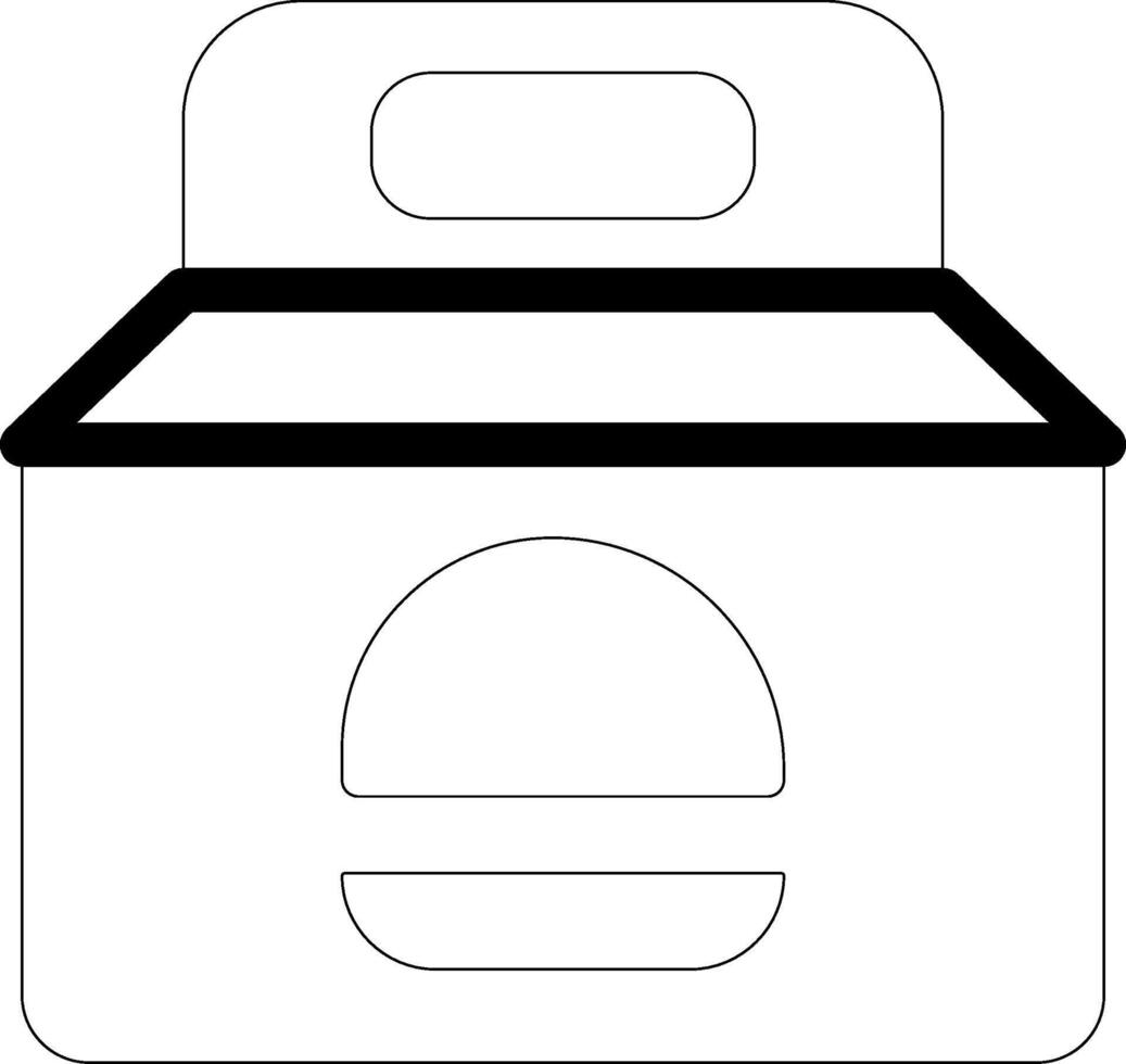 Tack Away Line Icon vector