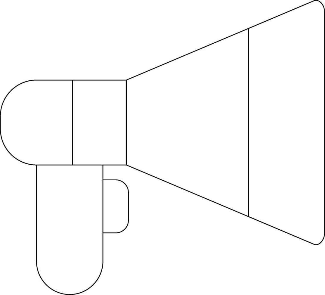 Campaign Line Icon vector