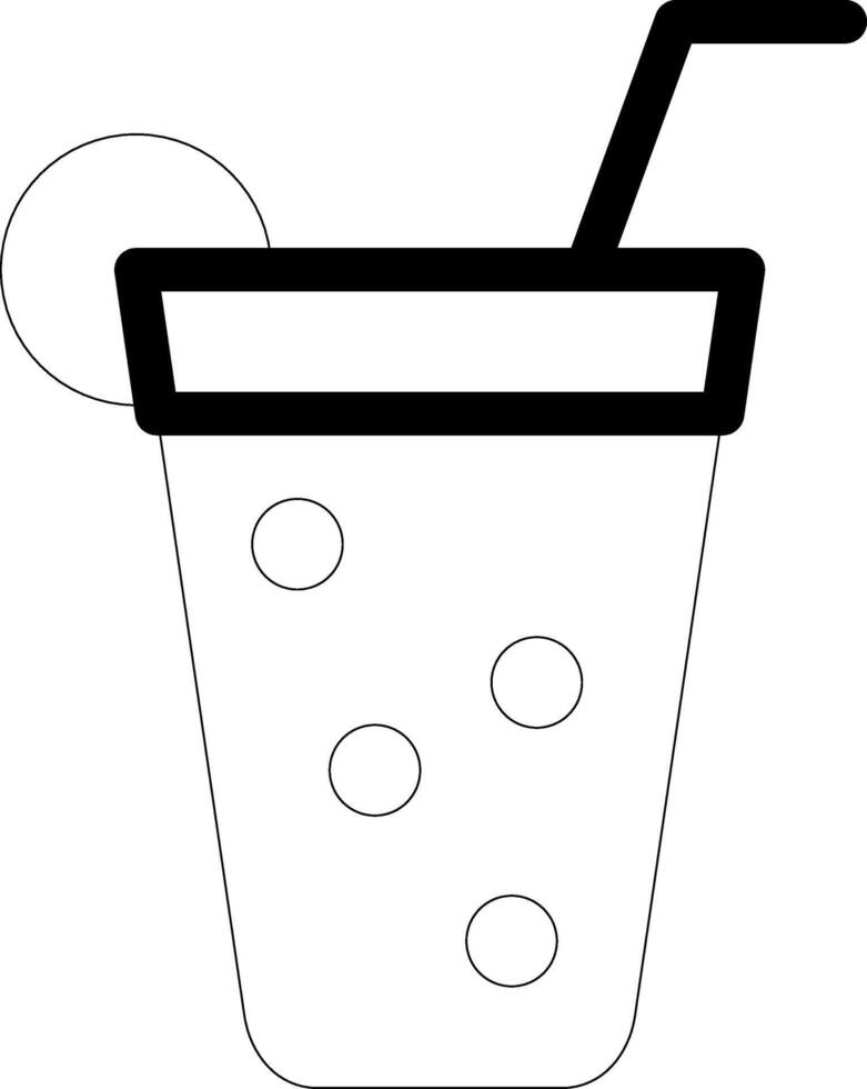 Lemonade Line Icon vector