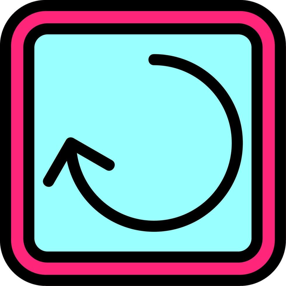 Reload Line Icon vector