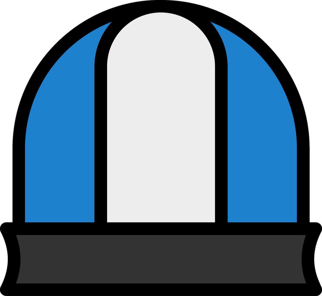 Hat Line Icon vector