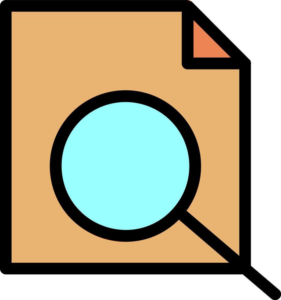 File Line Icon vector