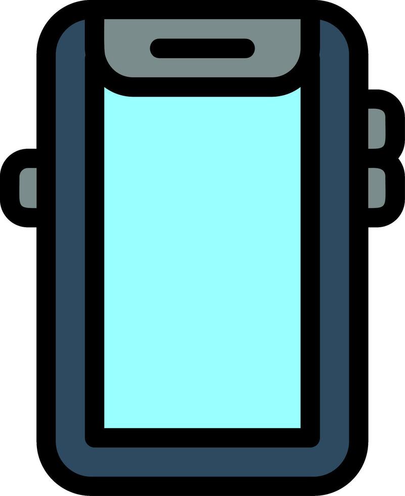 Mobile Line Icon vector