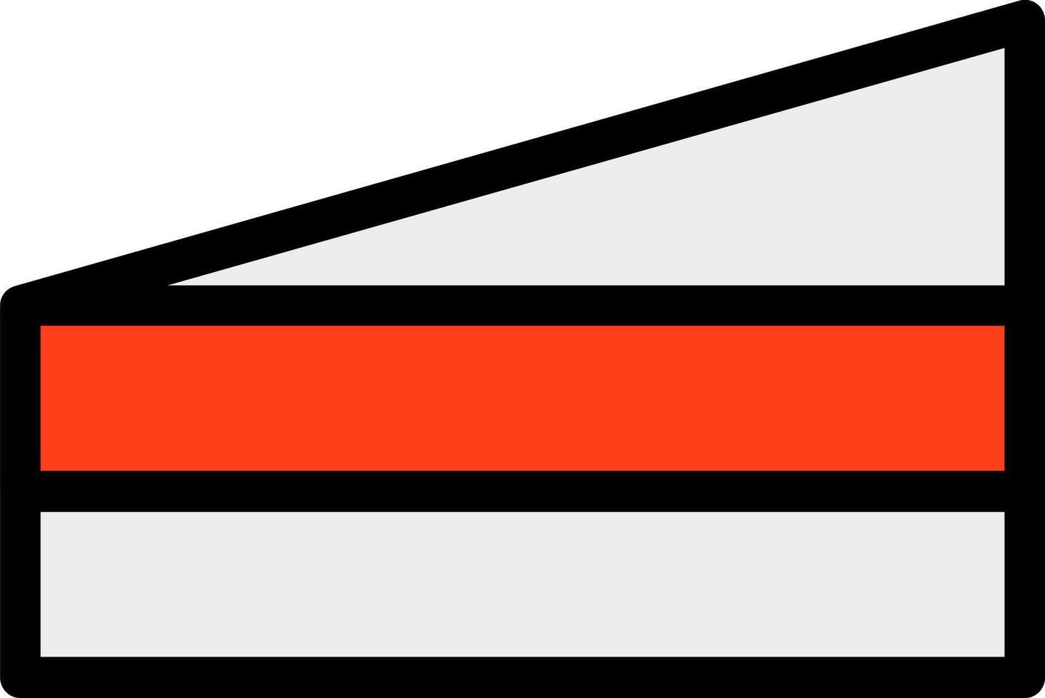 Sandwich Line Icon vector