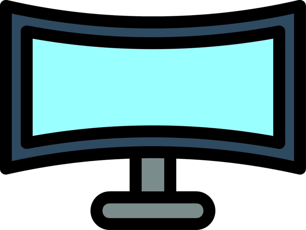Lcd Line Icon vector