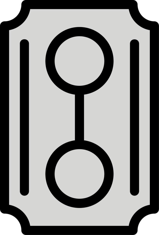 Blade Line Icon vector