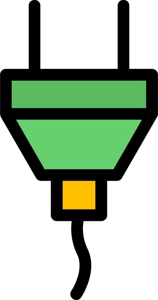 Plug Line Icon vector