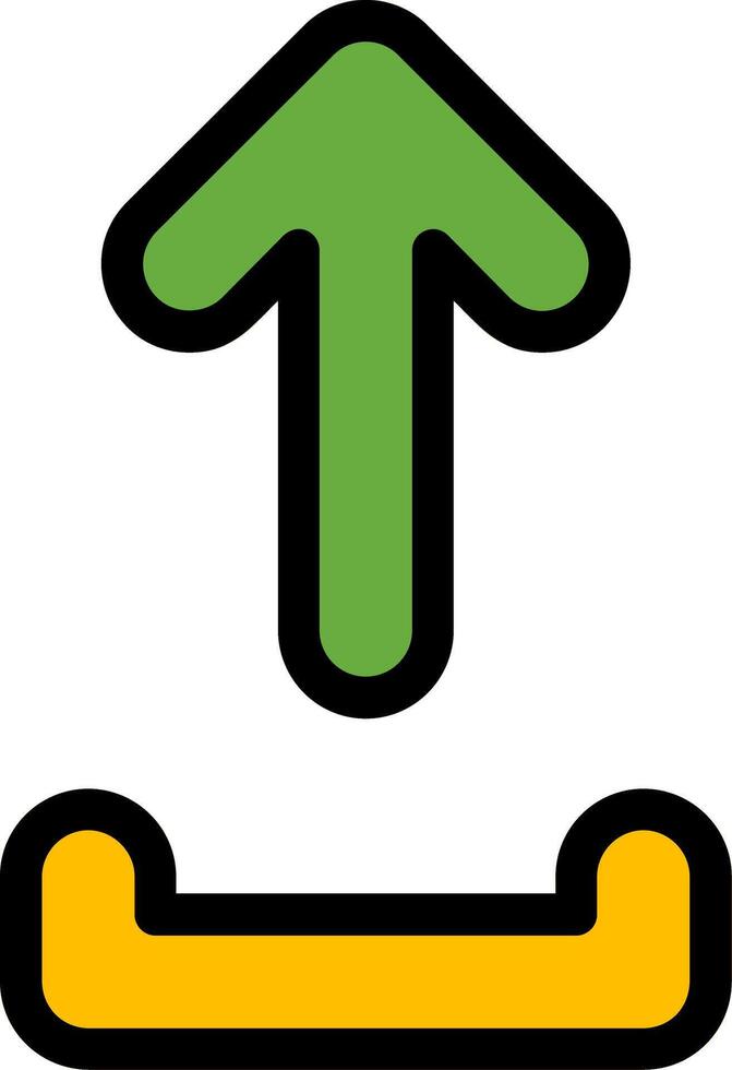 Upload Line Icon vector