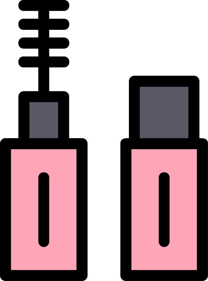 Mascara Line Icon vector