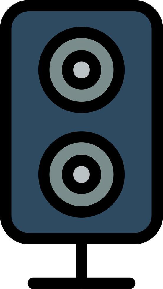 Speaker Line Icon vector