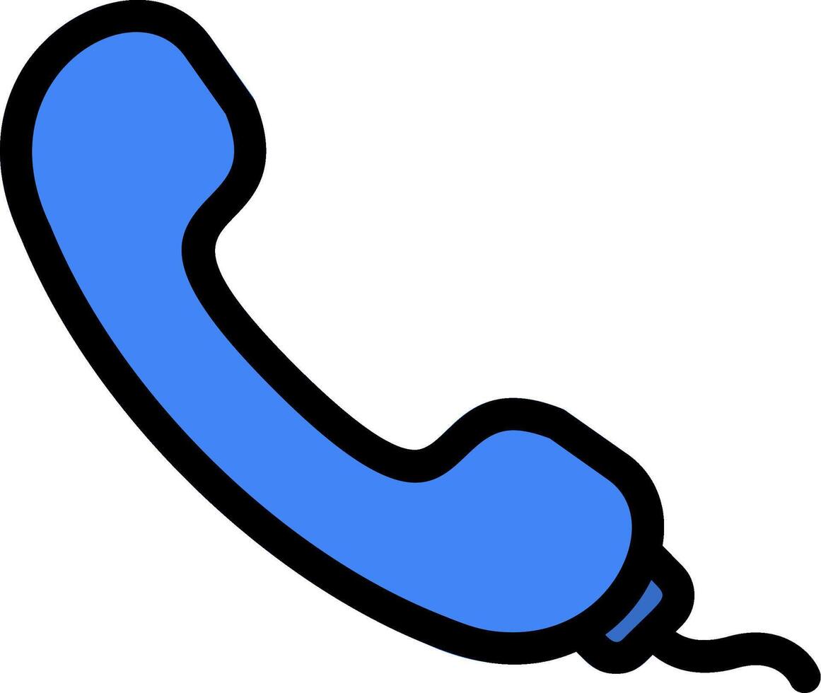 Telephone Line Icon vector