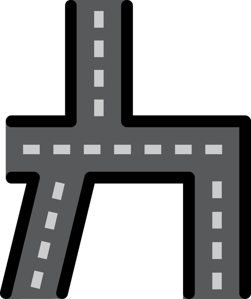 Road Line Icon vector