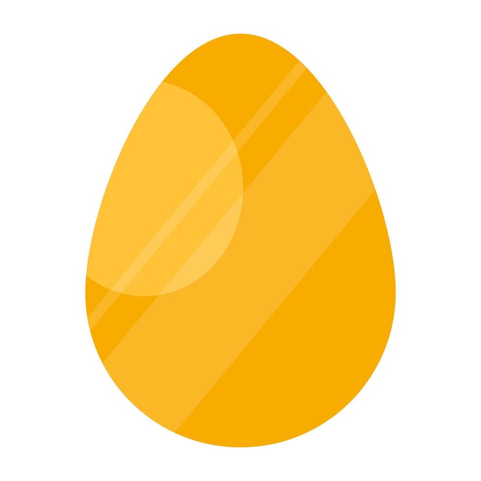 Egg icon, editable vector