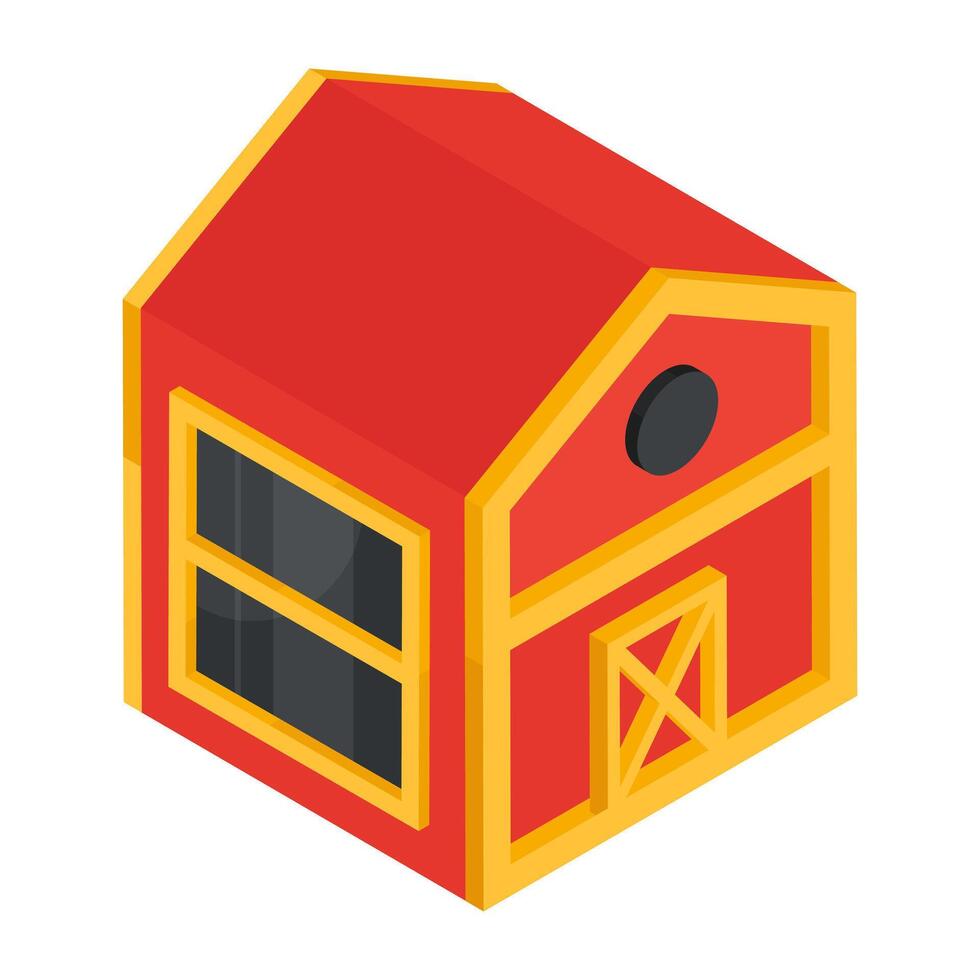 Premium download icon of farmhouse vector