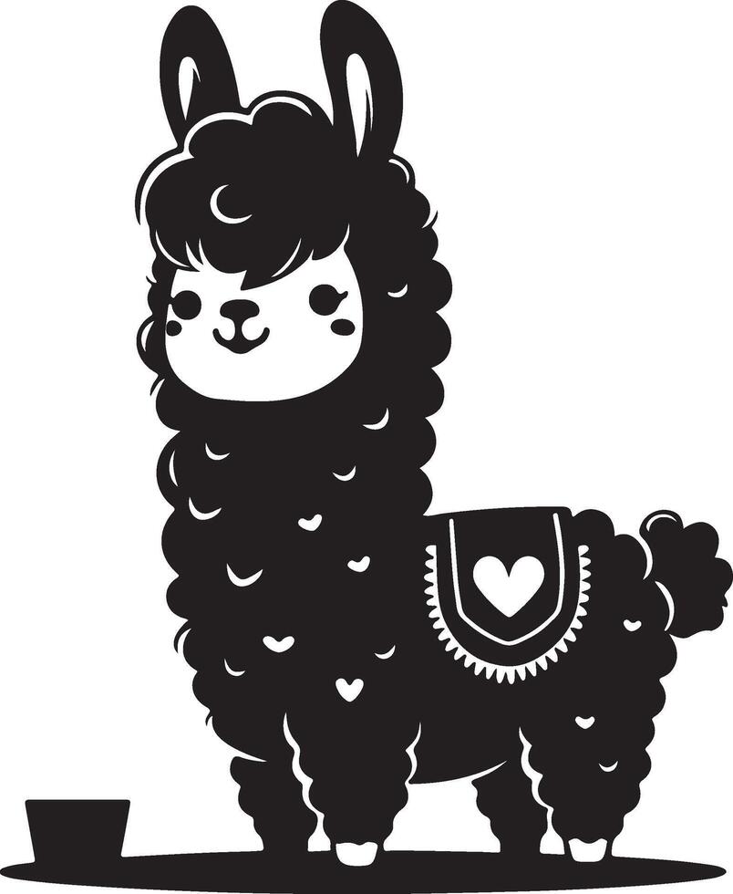 Valentine day animal vector