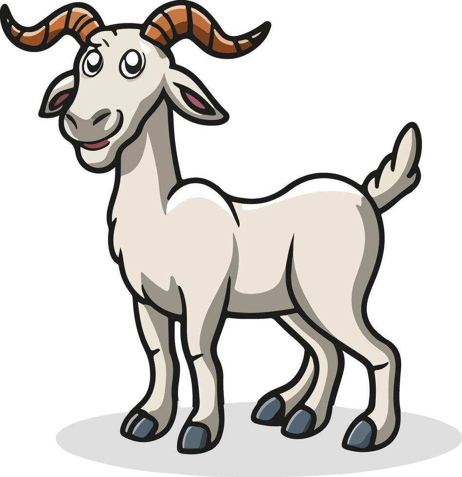 Cute deer cartoon vector