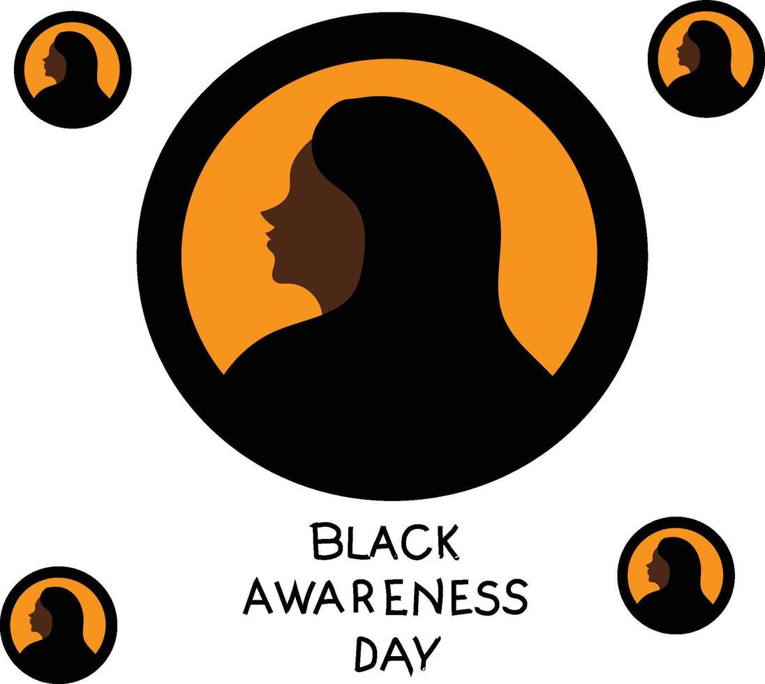 black awareness day vector