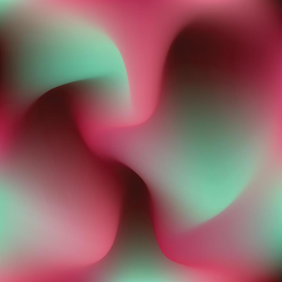 A pink and green background with a swirl vector