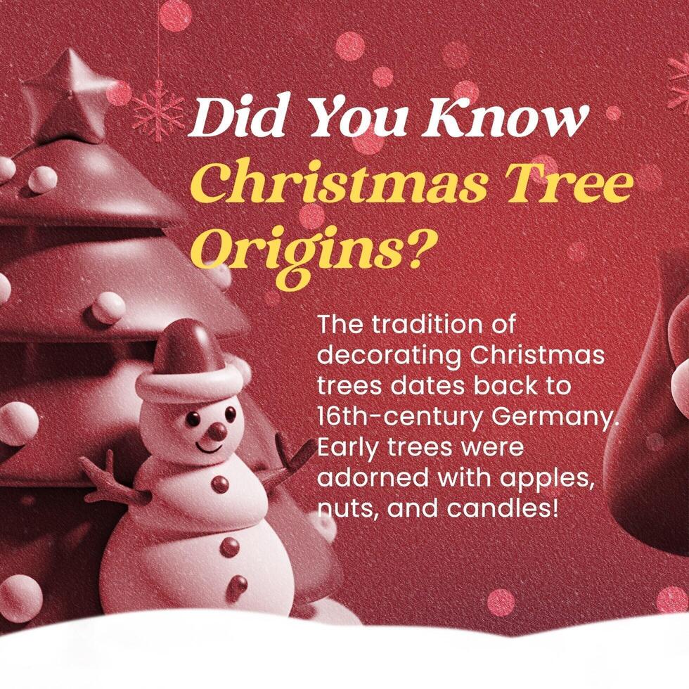 Christmas Trivia for Instagram Carousel Post template