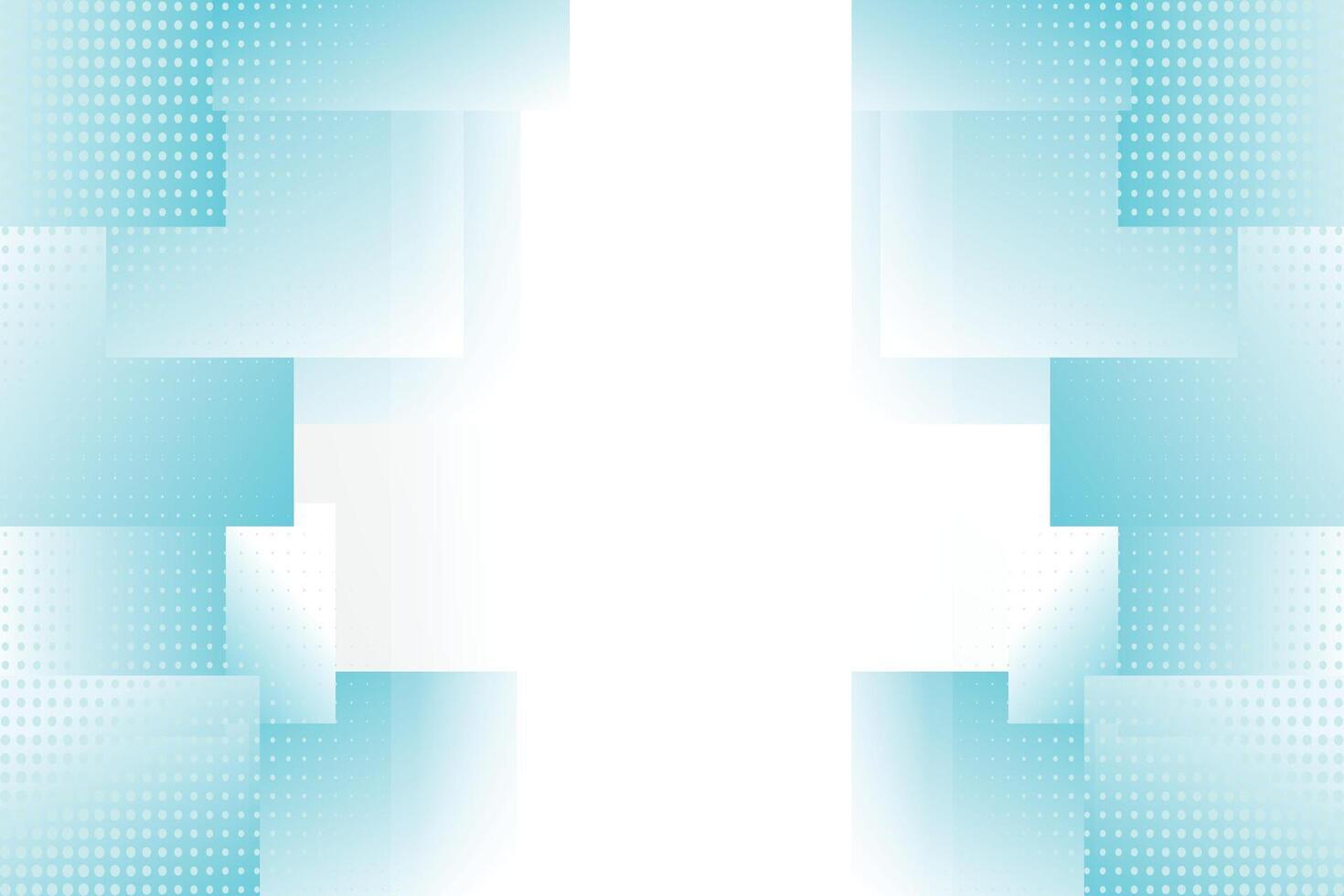 Blue and white background design with gradient shape vector