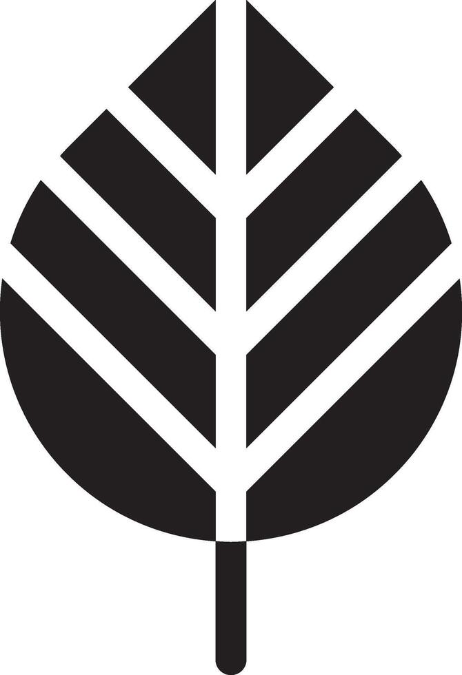 Leaf icon illustration. Leaf logo silhouette design vector