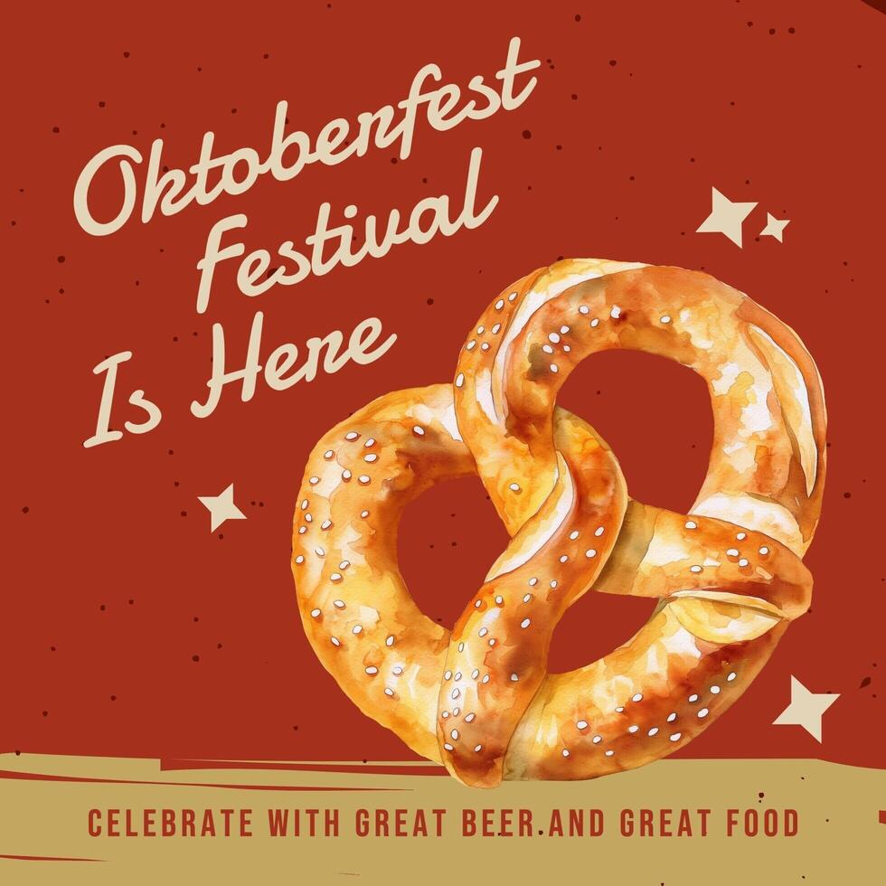 Oktoberfest for Instragram Post template
