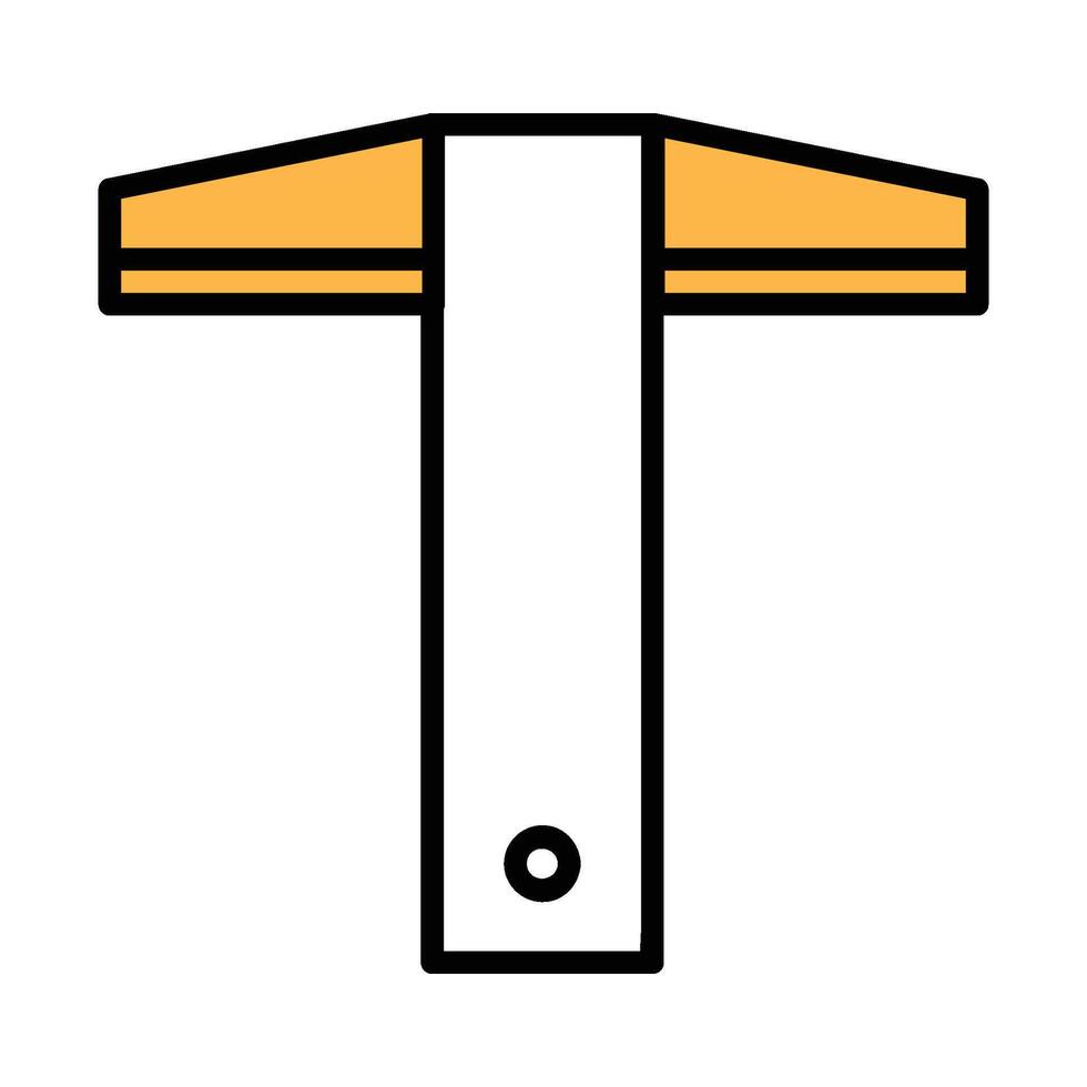 collection of angle ruler icons in the field of building construction vector