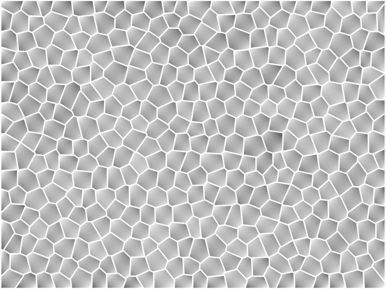 Modern gray mosaic cristal background vector