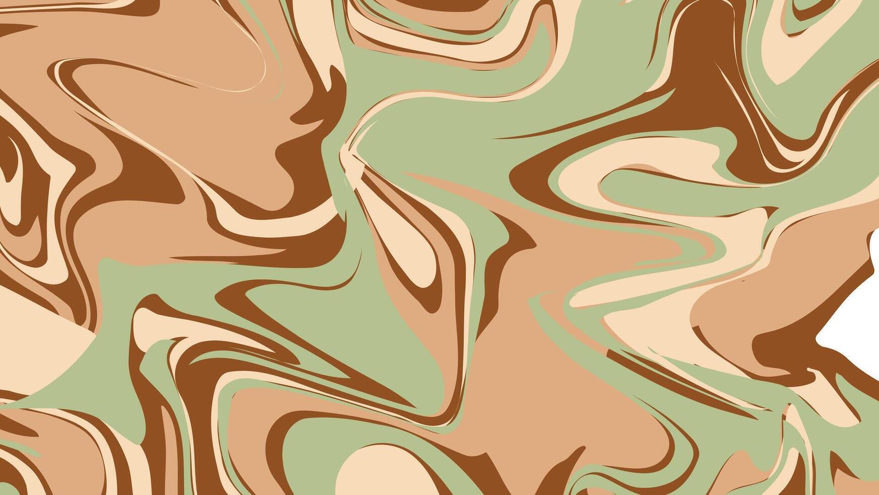 Earthy Swirls A Nature-Inspired Abstract Design vector