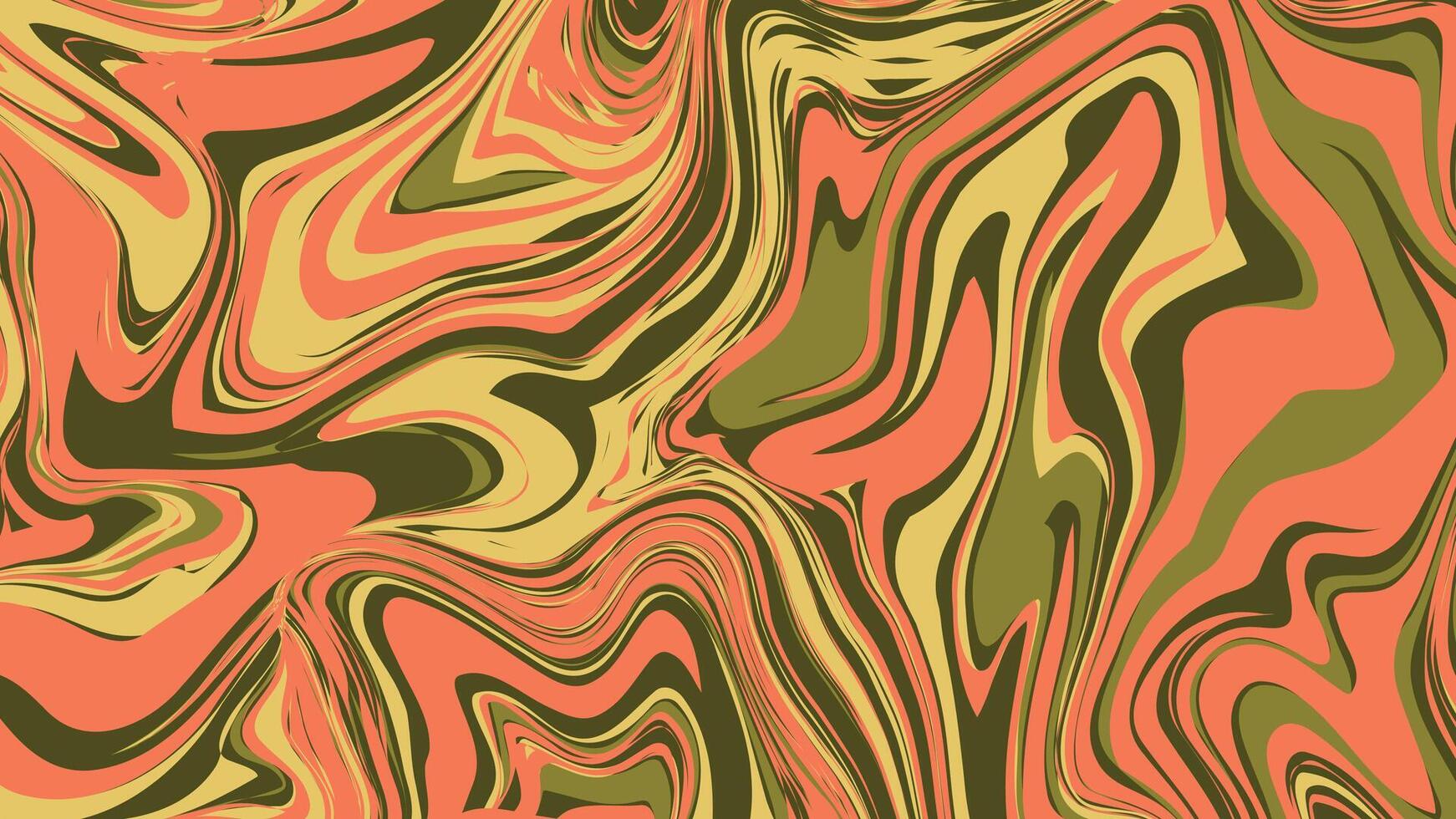 Psychedelic Waves of Nature vector