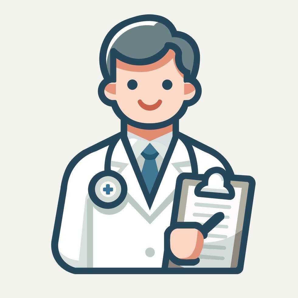 Minimalist Medical Icon for Healthcare Projects vector